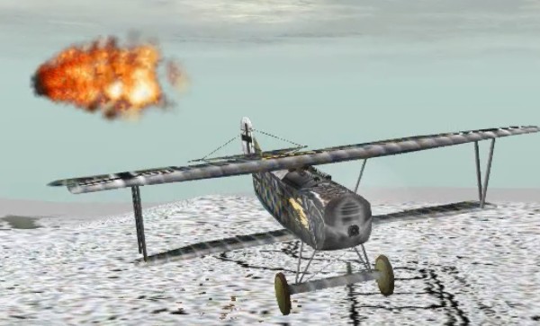 Redbaron 3D Fokker DVII model (c) C du Thielt WW I
plane: Fokker DVII